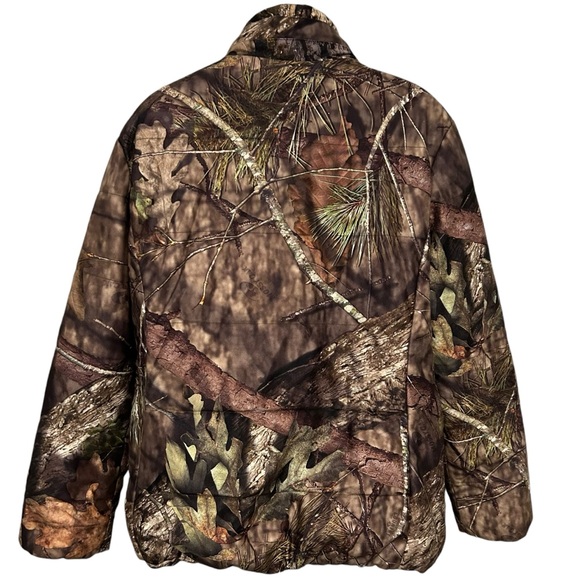 Women’s Mossy Oak Camo Puffer Jacket SZ XL - Picture 5 of 6